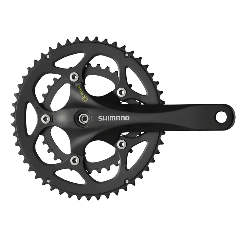Shimano FC-R345 Crankset 9-Speed 175mm 110 BCD 50/34t 5-bolt Black